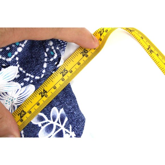 Perceptions New York Dress Womens Blue Floral Short Sleeve Denim/Turo V Neck 2XL - Picture 9 of 10